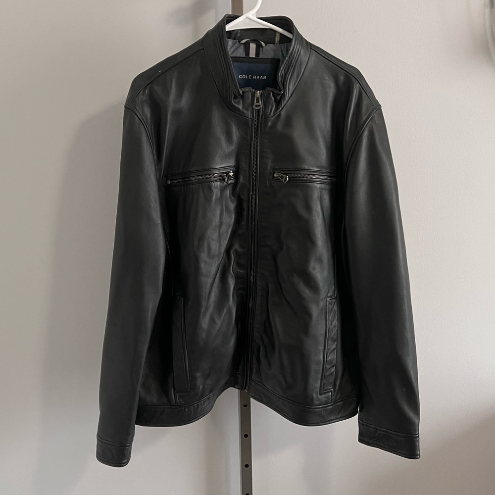 Men’s Cole Haan Leather Jacket